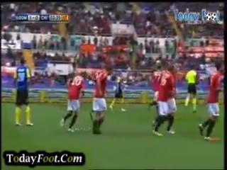 AS Roma 1-0 Chievo (4_ Perrotta Goal)