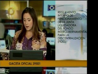 Gaceta Oficial publica el reglamento interno de la junta liq