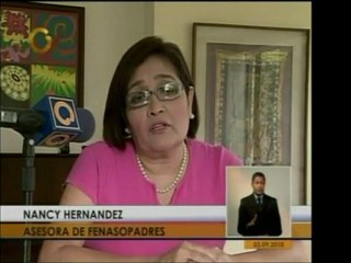 Red de Padres, Madres y Representantes rechaza cambio de fec