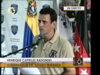 Gobernador de Miranda asegura que Policía de Miranda colabor