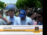 Gobernador del Zulia, Pablo Pérez, realizó entrega de vivien