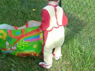 la chasse aux oeufs de pâques !