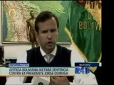 Ex Pdte. Boliviano Jorge Quiroga acusa al Pdte. Evo Morales