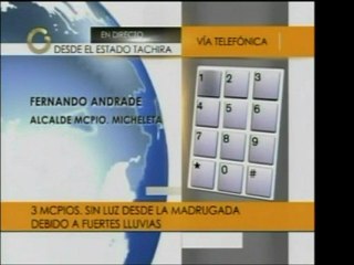 Alcalde del Mun. Michelena, edo. Táchira, declara sobre los