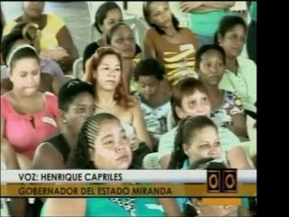Gob. de Miranda, Enrique Capriles, anuncia el arranque de pr
