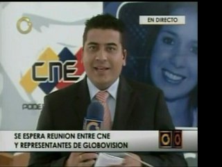 Televen ya se reunión con directivos del CNE. Queda pendient