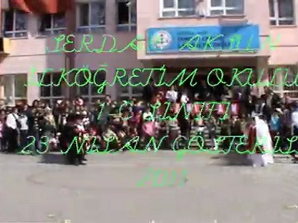 SERDAR AKSUN İLKÖĞRETİM OKULU 1-C SINIFI 23 NİSAN GÖSTERİSİ