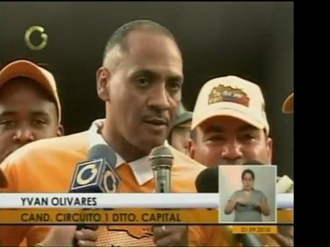 Iván Olivares, candidato a la AN por la MUD, invita a todos