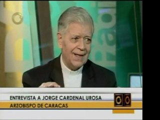 Cardenal Jorge Urosa Savino invita a votar el 26 de septiemb