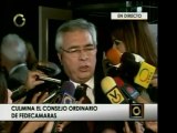 Presidente de Fedecámaras reporta los resultados del su Cons