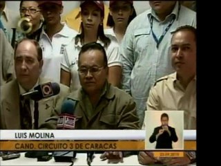 El candidato  para el Circuito 3 de la ciudad capital, Luis