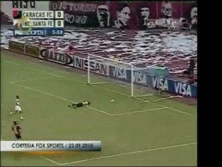 Caracas Fútbol Club no logró hacerle tantos al Indp. Santa F