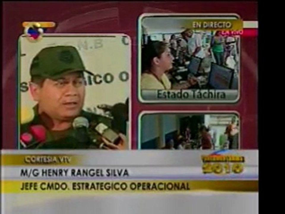 Henry Rángel Silva, Jefe del Comando Estratégico Operacional