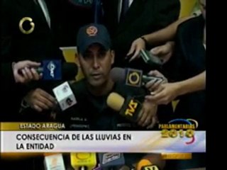 Jefe de Operaciones de Protección Civil Aragua da un balance