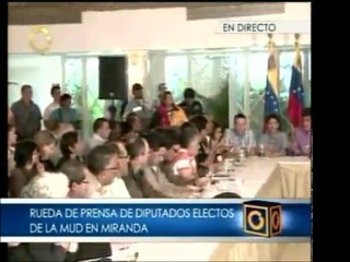 Descargar video: Gob. Henrique Capriles Radonsky llama los diputados electos