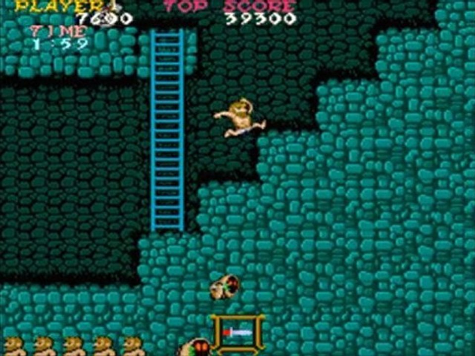 [ défi spoil découverte ] 02/Ghosts'n Goblins arcade