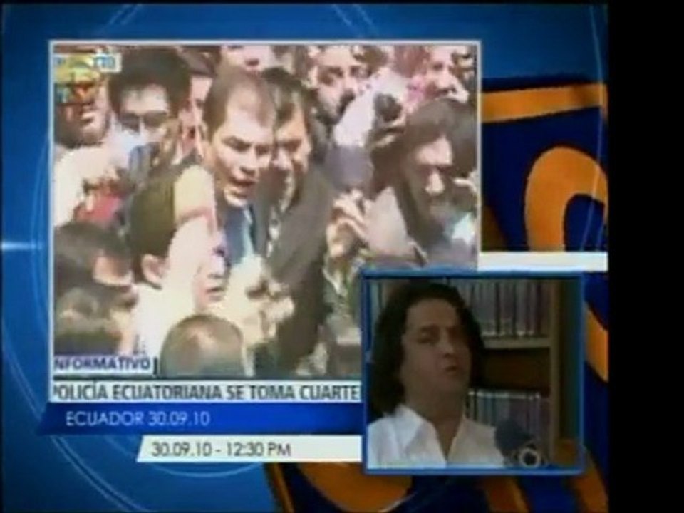 Embajador de Ecuador en Venezuela, Ramón Torres Galarza, hab