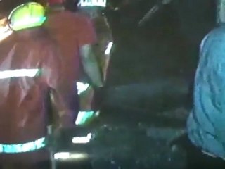 Incendio de gran magnitud en el cemtro de la ciudad de Barin