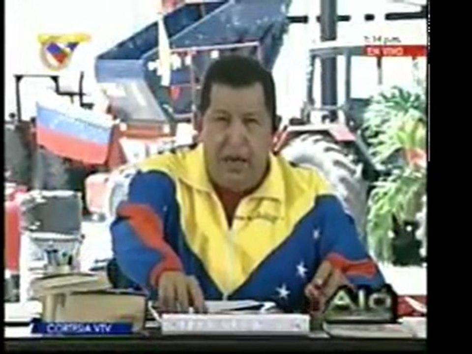 Chávez anunció expropiación de Agroisleña y nacionalización