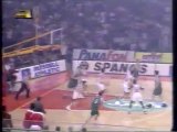 Olympiakos vs Pao 65-57 1997 Euroleague Quarter-Finals