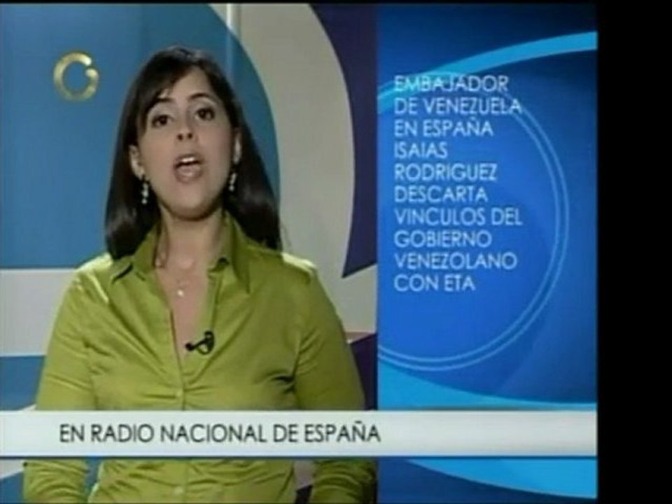 Embajador de Venezuela en España, Isaías Rodríguez, niega qu