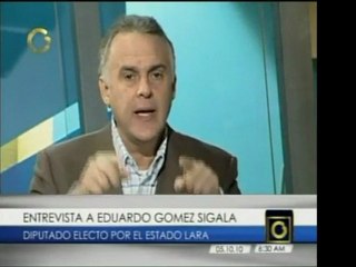 Eduargo Gómez Cigala afirma que las empresas expropiadas son