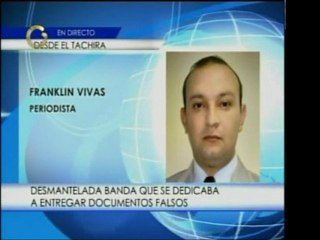 En el Táchira autoridades del orden público desmantelaron un