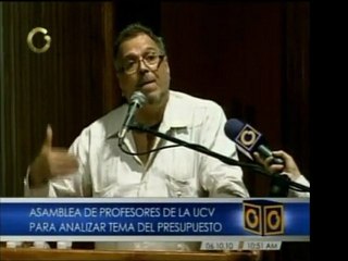 Asamblea de Profesores de la UCV califican de "giro históric