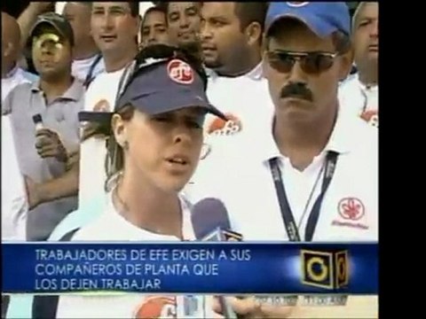 Trabajadores de EFE piden a sus compañeros de trabajos que p