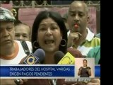 Trabajadores del Hospital Vargas se declaran en protesta por