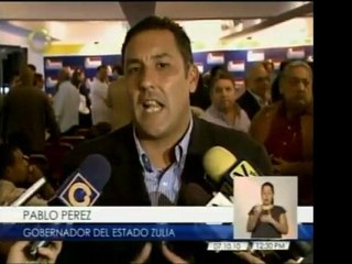 Gob. del Zulia Pablo Pérez llama a votar por leyes que benef
