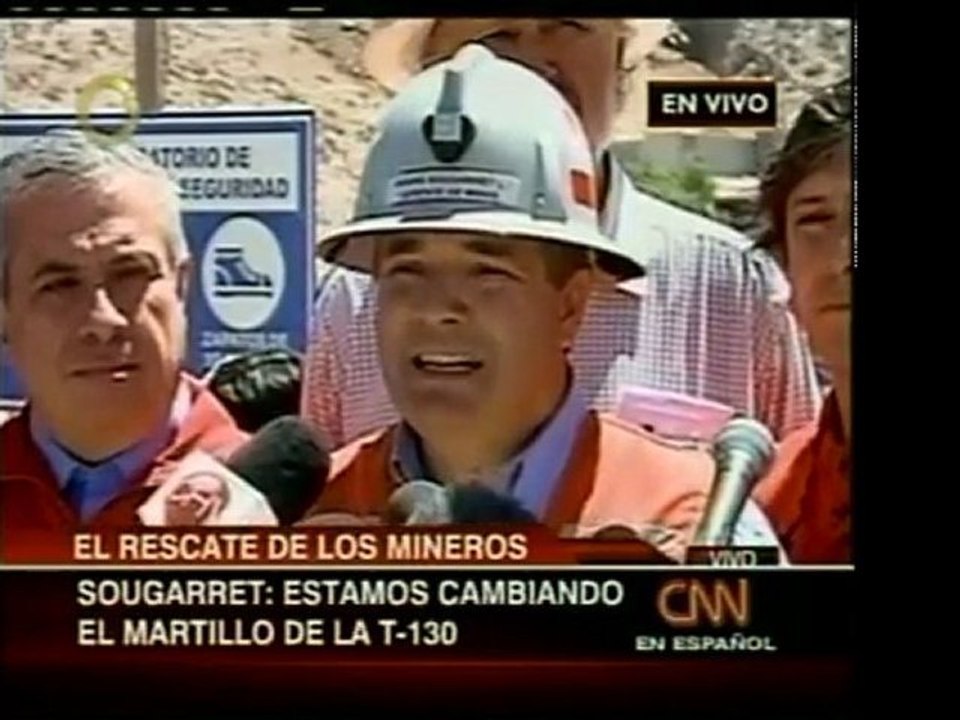 Equipo de rescate para los mineros de Chile cree que podrían
