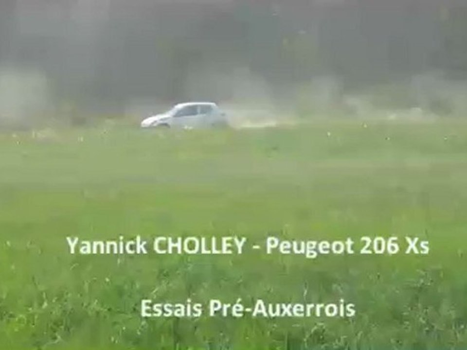 Yannick CHOLLEY - Essais Pré Auxerrois