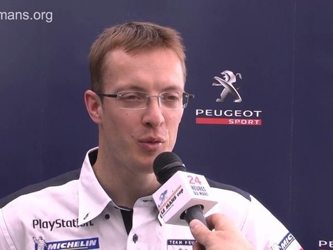 24 Heures du Mans 2011: Interview Sébastien Bourdais Journée test