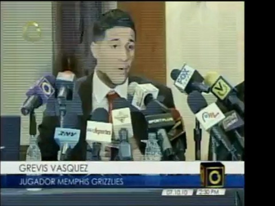 El tercer venezolano en llegar a la NBA, Greivis Vásquez, de