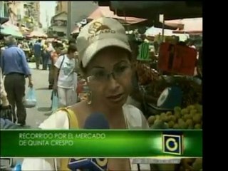 Desde el Mercado de Quinta Crespo consumidores y comerciante