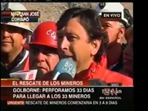 Declaraciones del Ministro de Minas de Chile acerca la llega