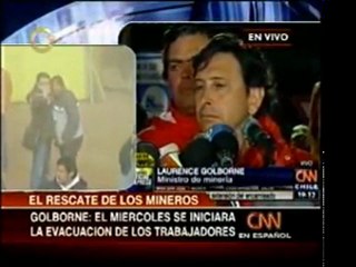 Rescate de mineros atrapados comenzará este miércoles