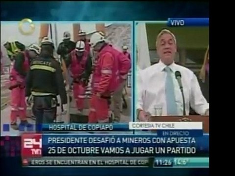 Presidente chileno, Sebastian Piñera, comparte anécdotas de