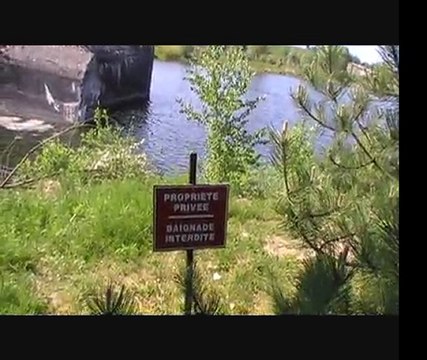 entraînement en eaux vives.