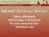 Affordable Self Storage Maryland