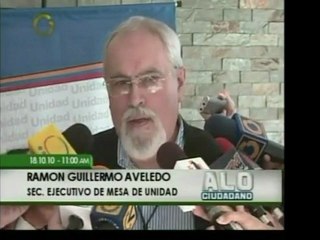 Constituido bloque parlamentario de la Unidad