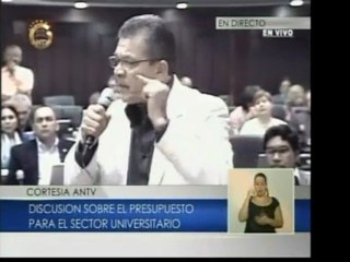 Discusión en la Asamble Nacional sobre el presupuesto de las