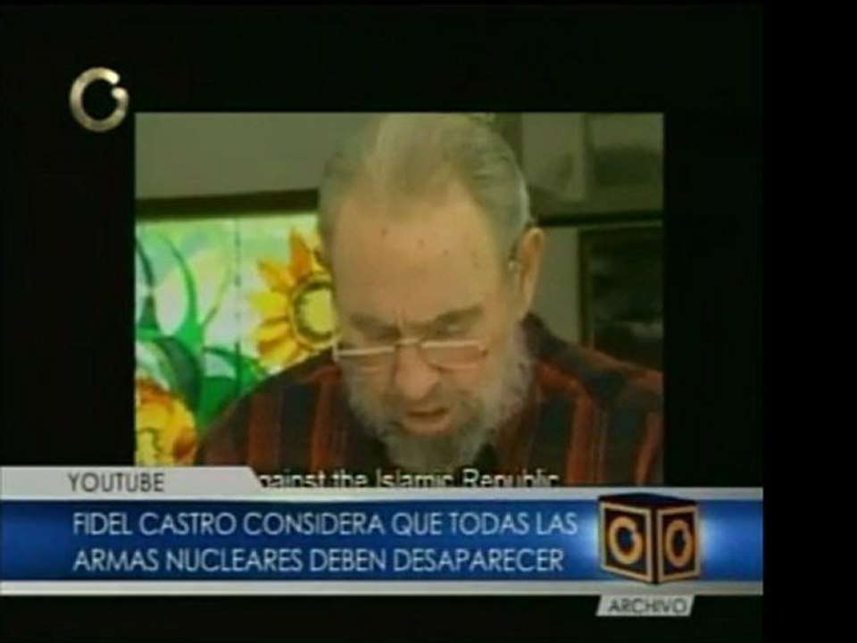 Fidel Castro emite opiniones negativas acerca de la energía