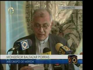 Descargar video: Monseñor Baltazar Porras: 