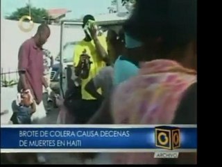 137 muertos y más de mil enfermos por brote de cólera en Hai