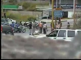 Imágenes de los disturbios en la avenida Las Américas, en el