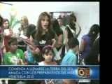 La prensa y los presentadores del certámen Miss Venezuela 20