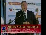 Néstor Kirchner ex presidente argentino, actual diputado y p