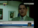 Superintendente de la Com. Nac. de Valores, Tomás Sánchez, s